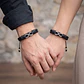 Pulseras para Parejas Infinitos Cuero Trenzado - Miniatura 2