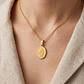 Collar Cadena con Medalla Virgen del Carmen Acero - Miniatura 3