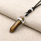 Collar Ajustable Péndulo Piedra Ojo de Tigre - Miniatura 3
