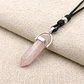 Collar Ajustable Péndulo Cuarzo Rosado - Miniatura 3