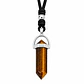 Collar Ajustable Péndulo Piedra Ojo de Tigre - Miniatura 1