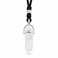 Collar Ajustable Péndulo Cuarzo Cristal - Miniatura 1
