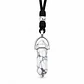 Collar Ajustable Péndulo Piedra Howlita - Miniatura 1