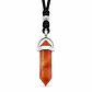 Collar Ajustable Péndulo Piedra Cornalina - Miniatura 1