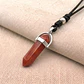 Collar Ajustable Péndulo Piedra Cornalina - Miniatura 3