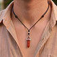 Collar Ajustable Péndulo Piedra Cornalina - Miniatura 2