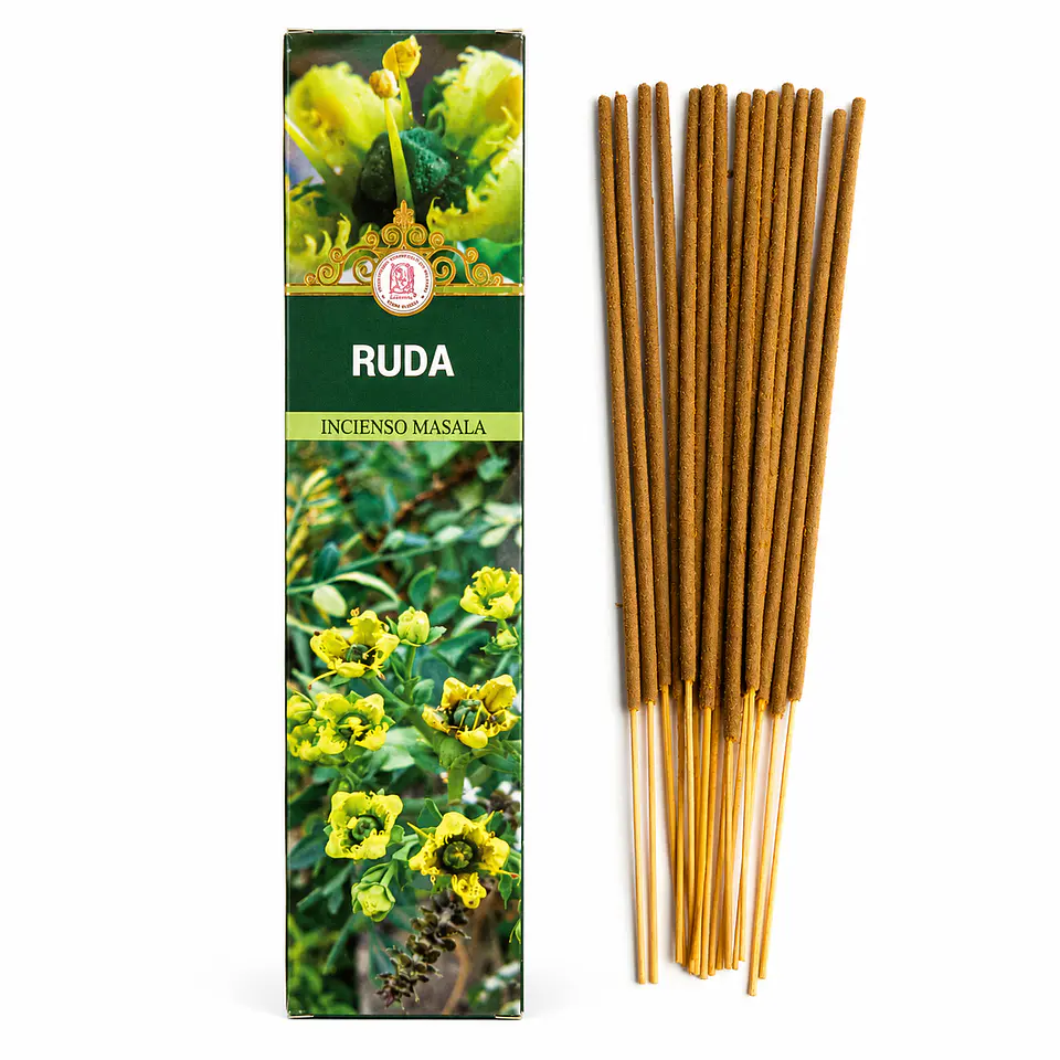 Incienso Sahumerio Ruda Goloka Masala - Purificación y Protección 1