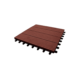 Palmeta WPC 30x30cm Chocolate (1/caja)