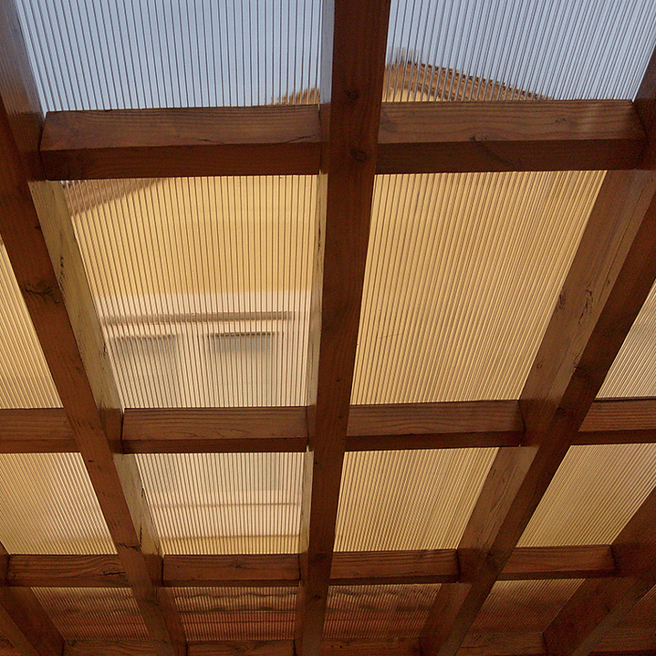 Policarbonato Alveolar 2.10x2.90x 8mm Bronce 2