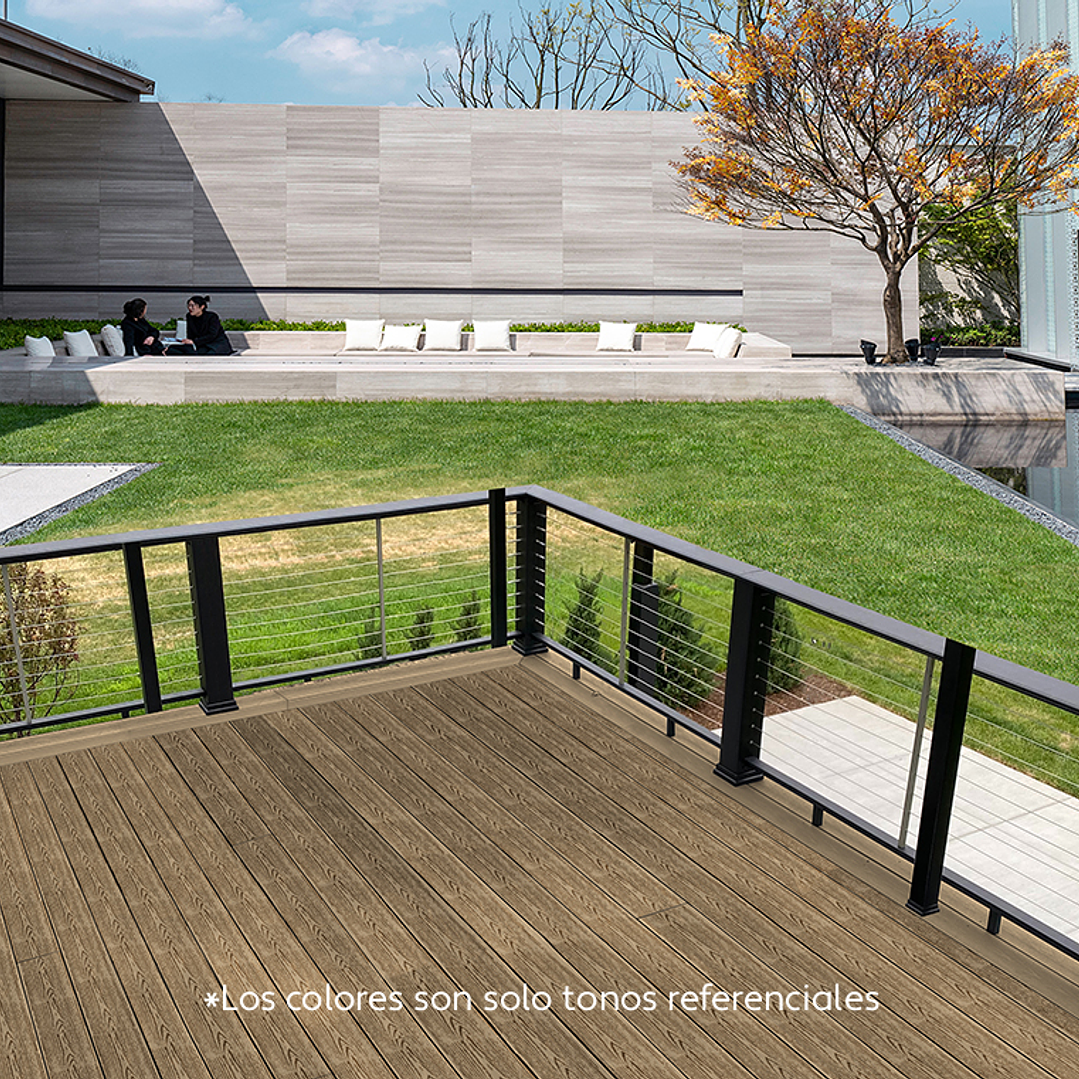 Deck WPC Madera  135x25x2200mm  3