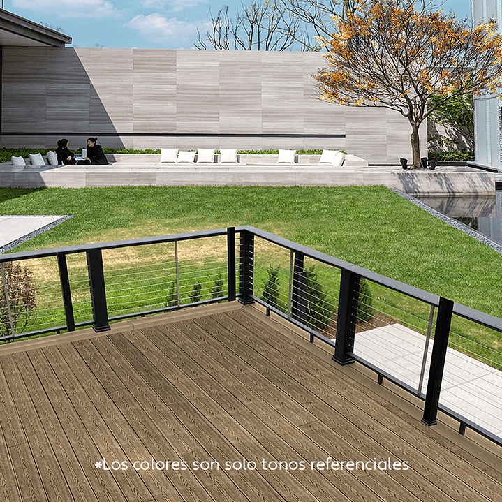 Deck WPC Madera  135x25x2200mm  3