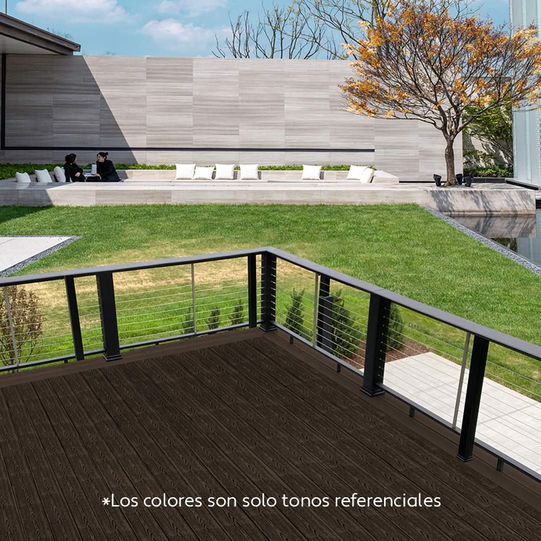 Deck WPC Chocolate   135x25x2200mm  3