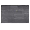 Piedra natural Ultradelgada autoadhesiva 0,9 m2 Black.