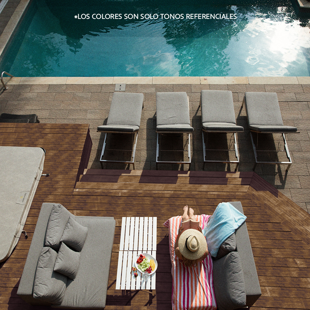 Deck Rustico 148x25x2200mm Madera 2