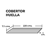 Cobertor Huella Cedro Classic 71mm x 10mm x 2200mm