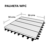 Palmeta WPC 30x30cm Cedro (1/caja)