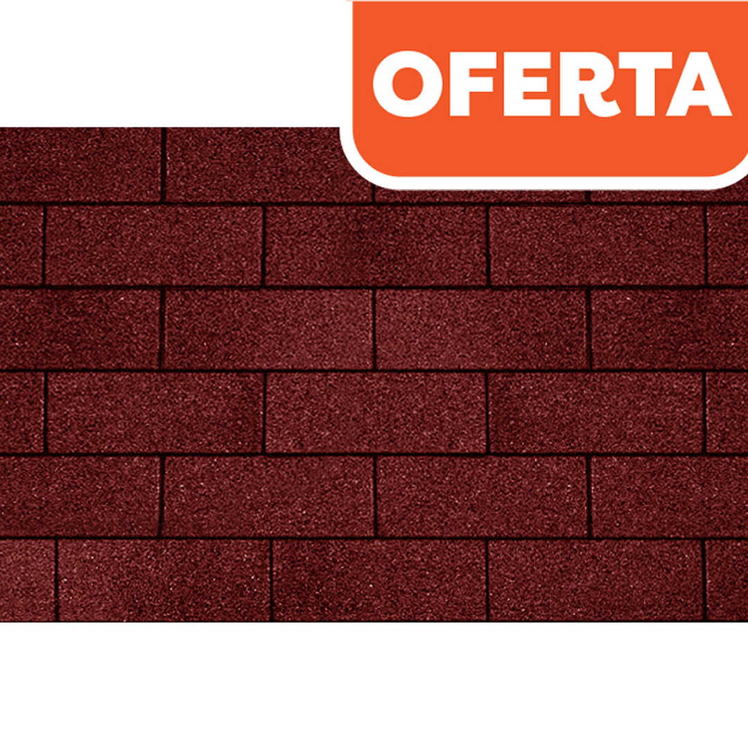 Teja Asfáltica Roja  5