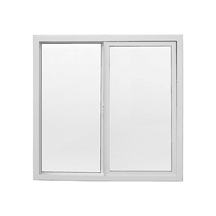 Ventana Termopanel Corredera 100cm x 100cm Blanco