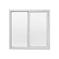 Ventana Termopanel Corredera 100cm x 100cm Blanco - Miniatura 1