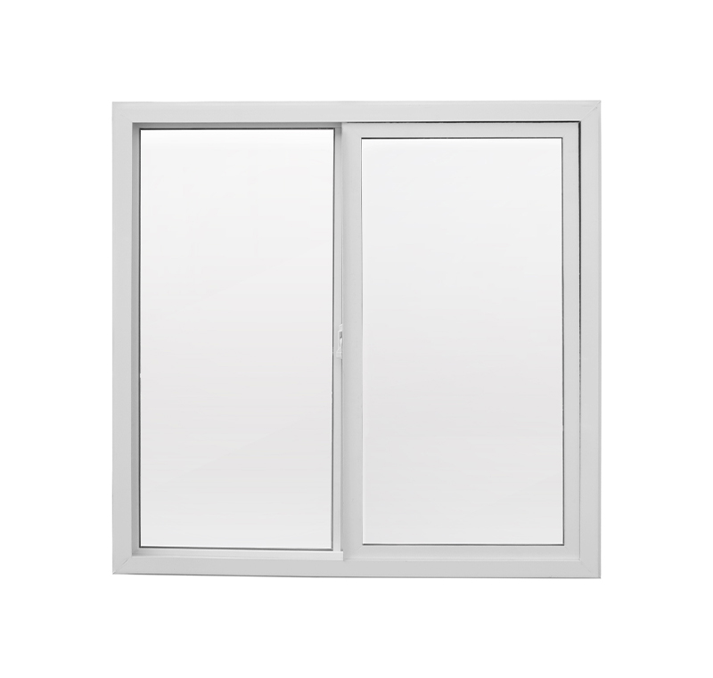 Ventana Vidrio Simple Corredera 100cm x 100cm Blanco 