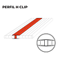 Perfil H CLIP 4/10 mm x 5,80 Mts. - Miniatura 2