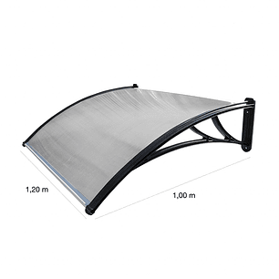 Alero Listo 1.00x1.20 mts Transparente	