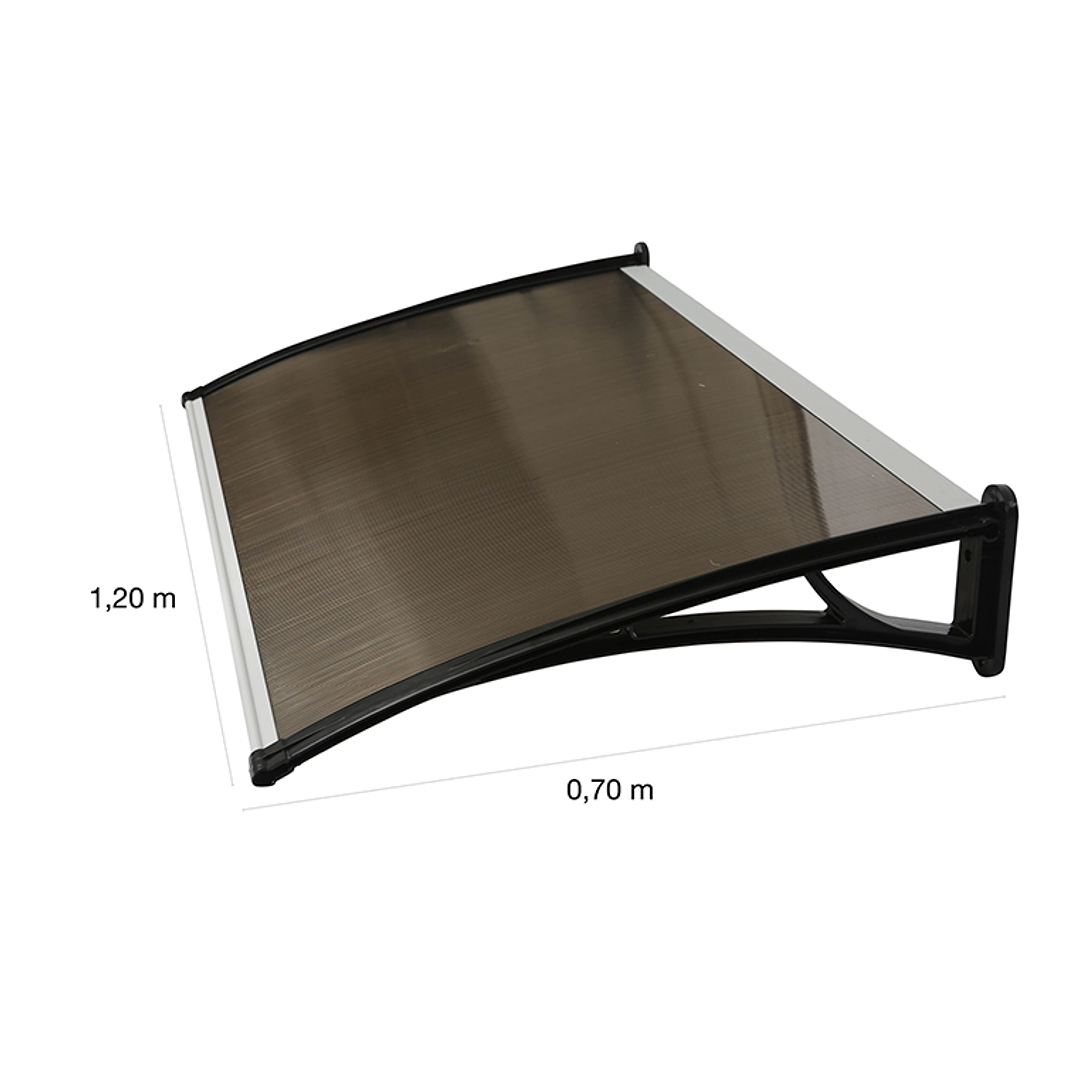 Alero Listo 0.70x1.20 mts Bronce	 1