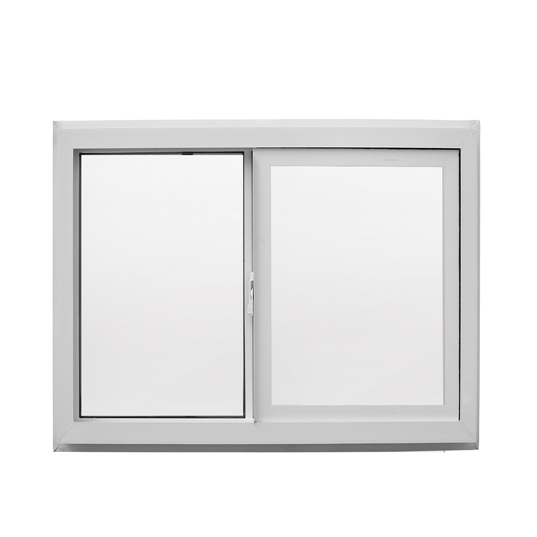 Ventana Vidrio Simple Corredera 121cm x 100cm Blanco   1