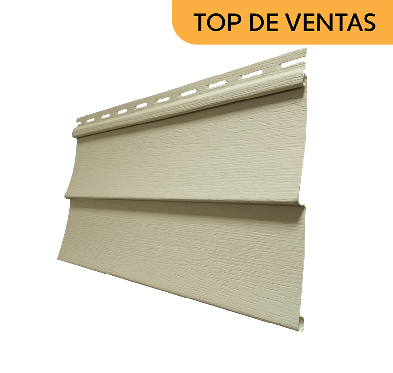 Siding PVC Color Beige 3,80 metros