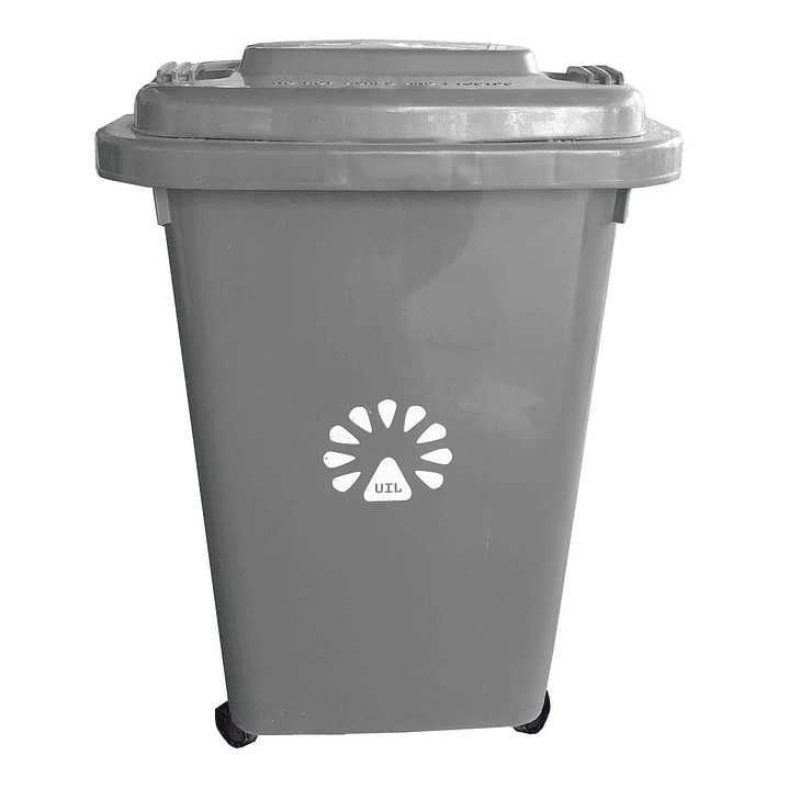 Basurero Frankfurt 50 litros C/Tapa Gris 3