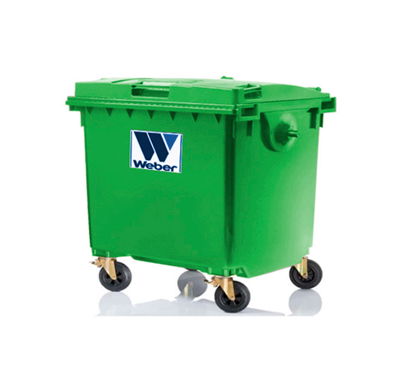 Basurero Weber 1100 Litros Verde