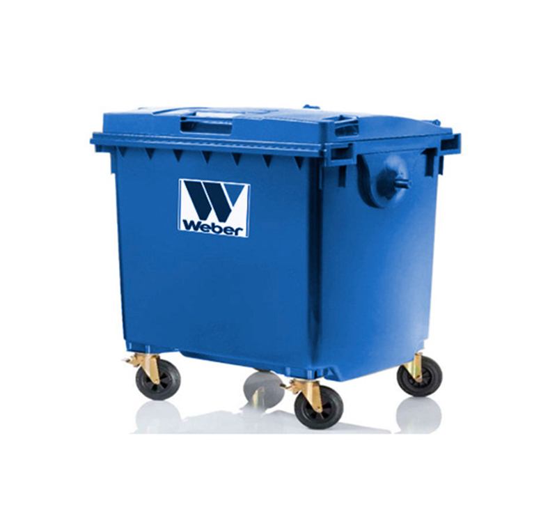 Basurero Weber 1100 Litros Azul