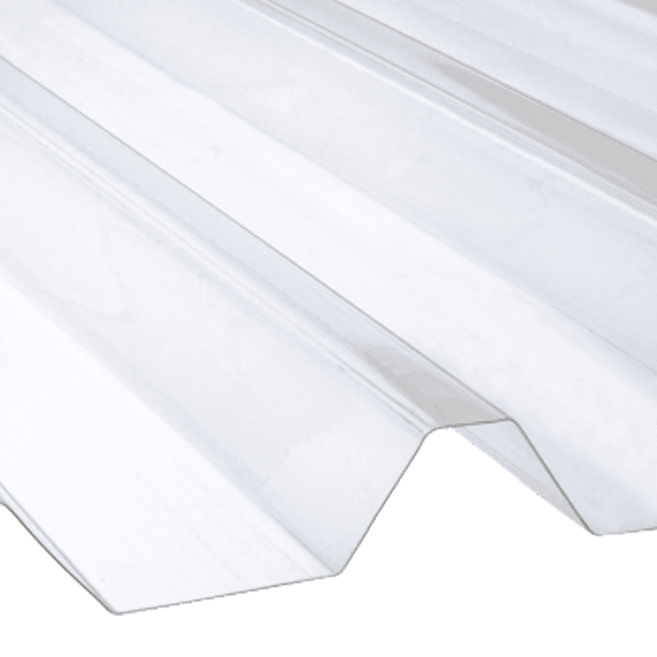 Policarbonato PV4 Transparente 1.09x6.0 Metros x 1 mm 1