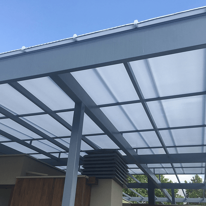 Policarbonato Topgal 600x11800x8 mm  Opal 2