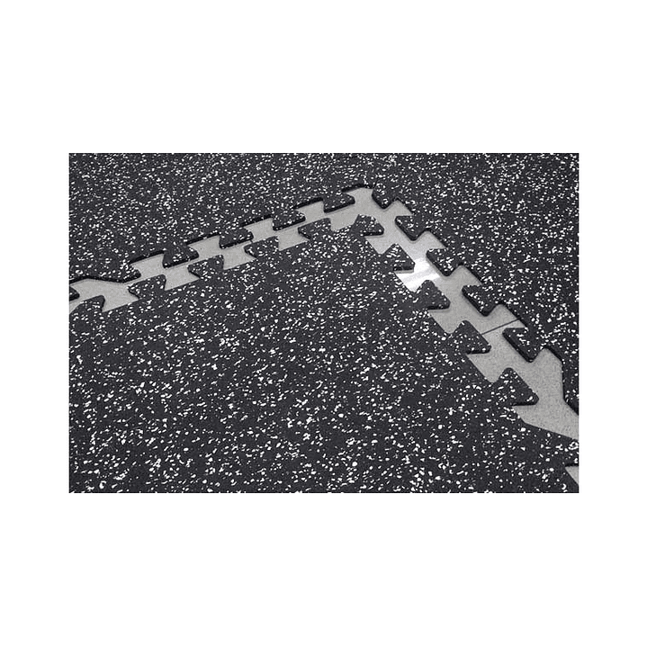 Palmeta Caucho Gimnasio Azul 100x100x6mm  2