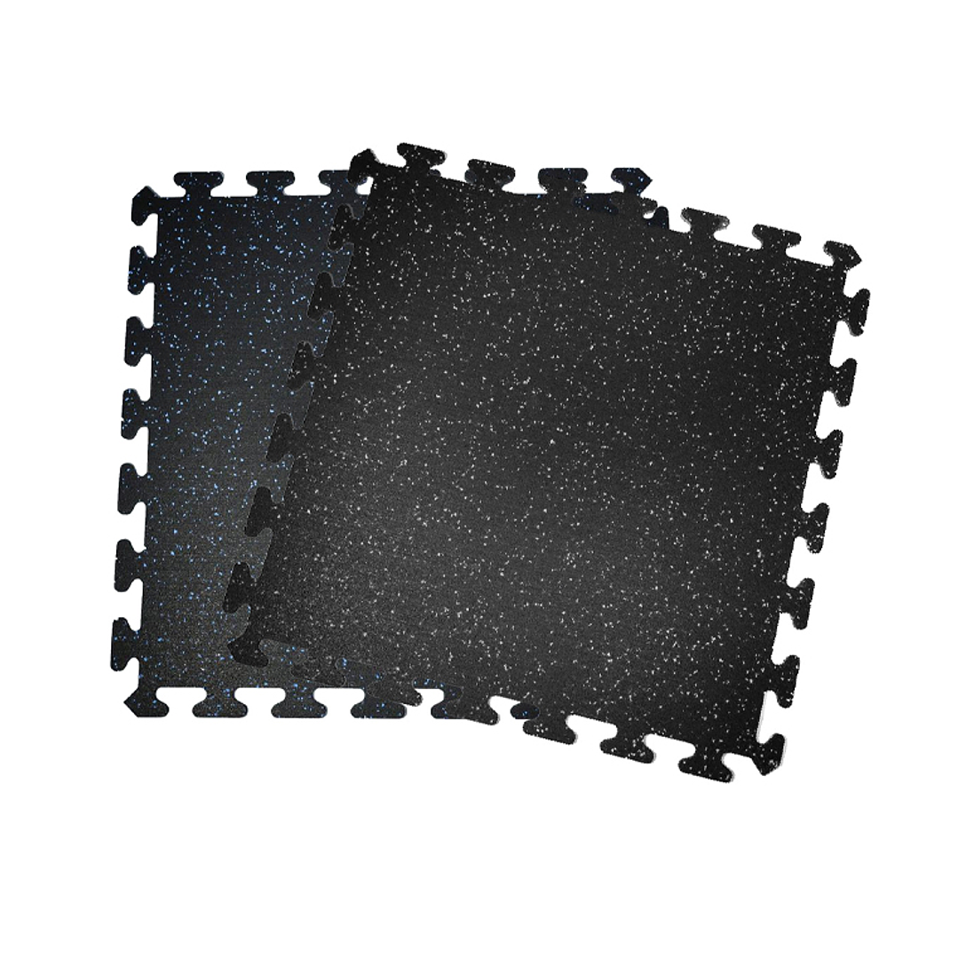 Palmeta Caucho Gimnasio Azul 100x100x6mm  1