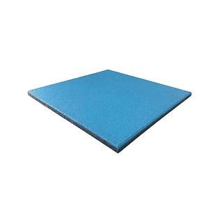 Pastelón de Caucho 25mm - Azul