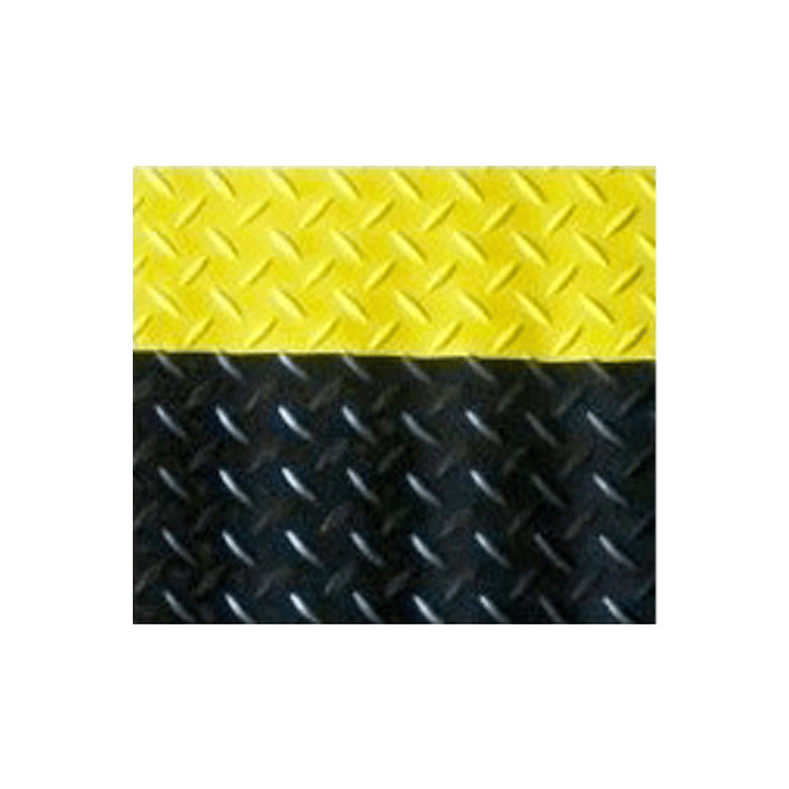 Piso de Caucho Diamantado 1.0x20Metros x 3 mm 2