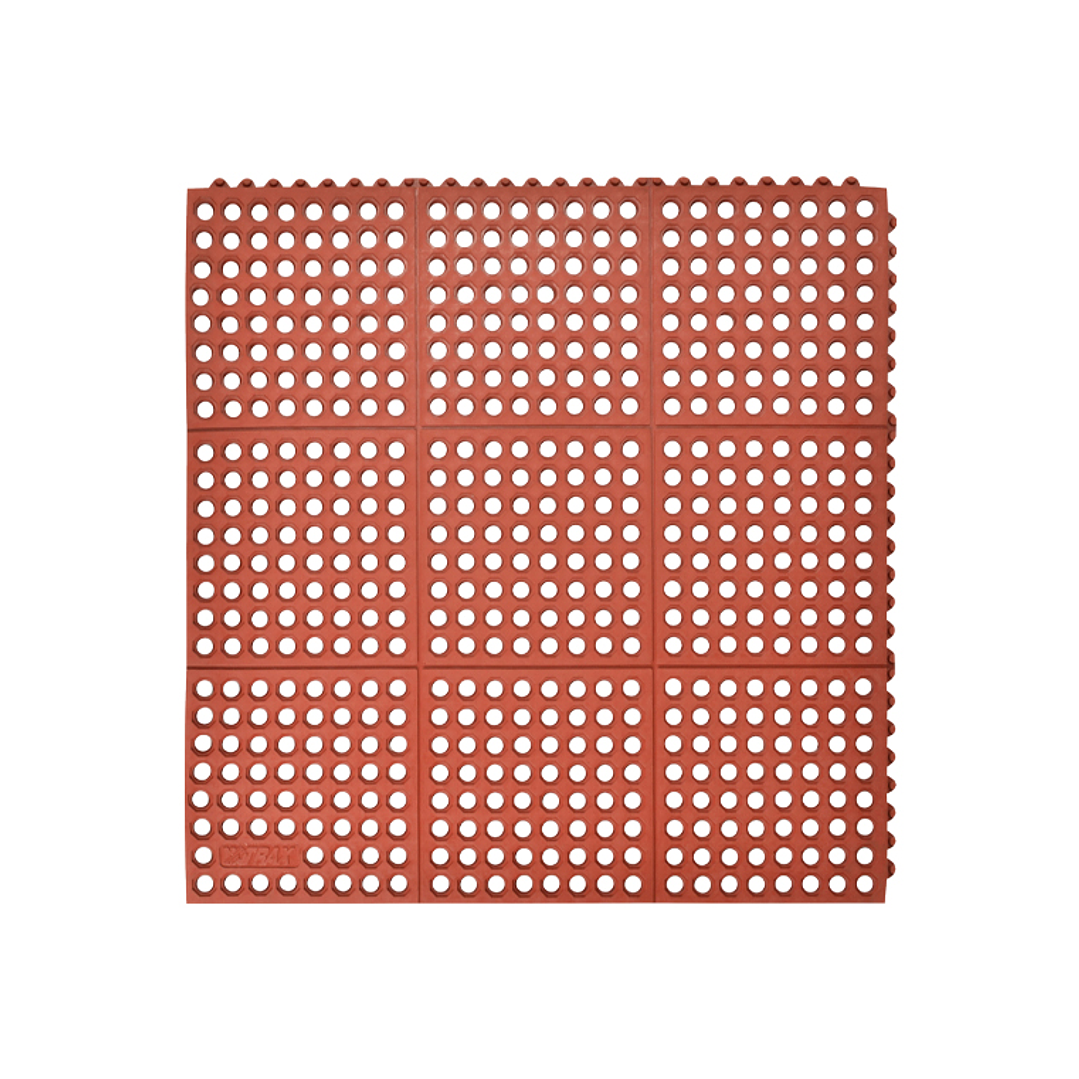 Palmeta de Drenaje con Uniones - Rojo 1