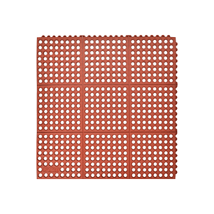 Palmeta de Drenaje con Uniones - Rojo