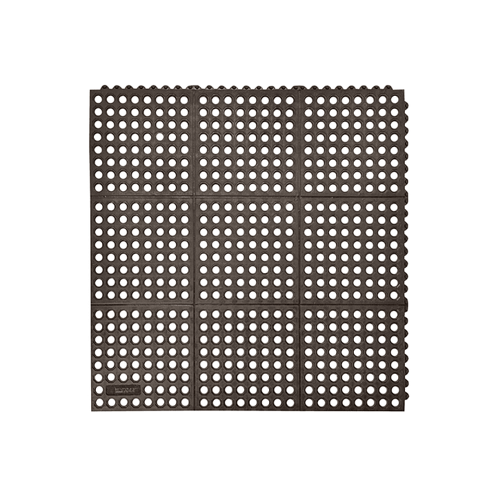 Palmeta de Drenaje con Uniones - Negro 1