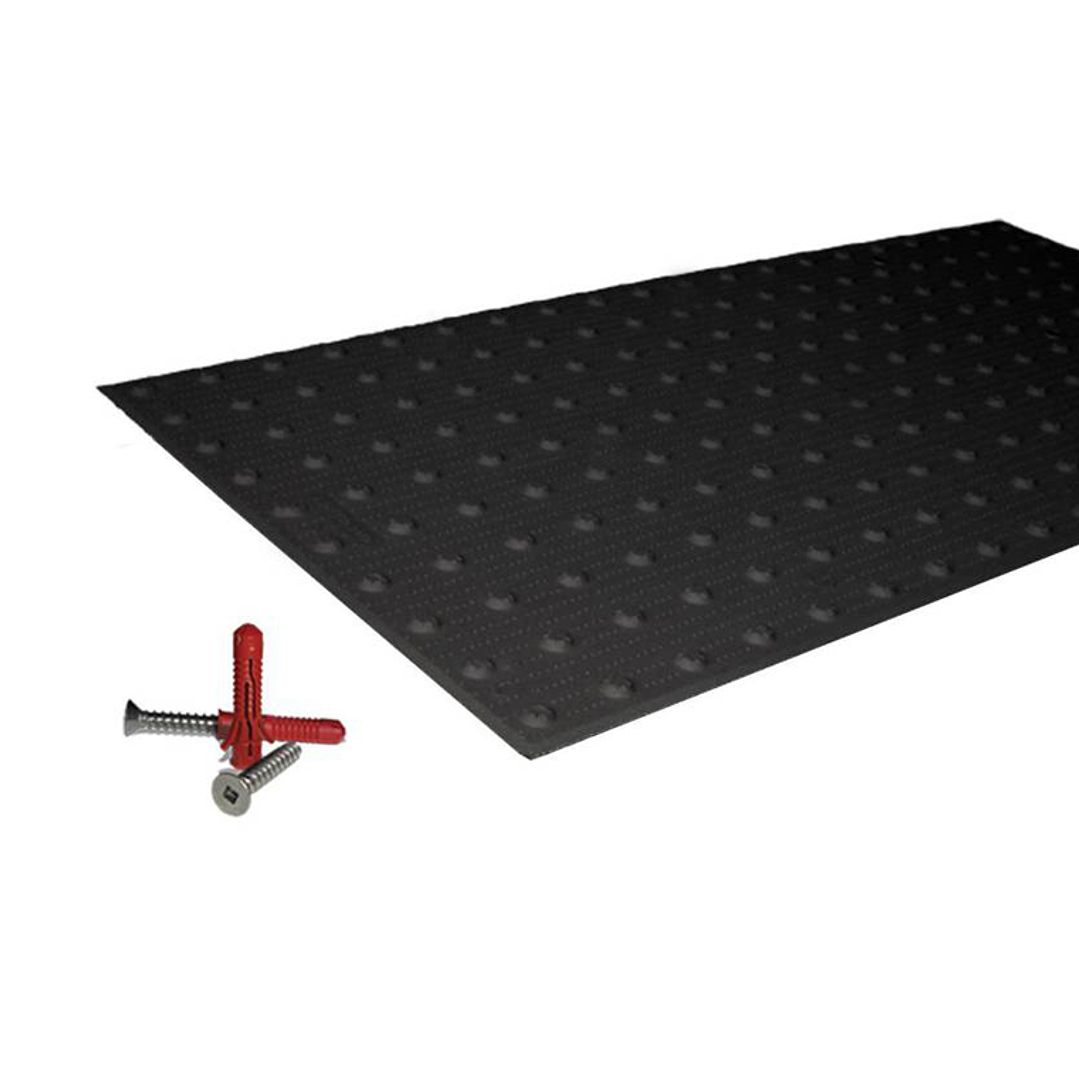 Palmeta Podotáctil AlertCast - Negro 61 x 122 cm (2 x 4) 2