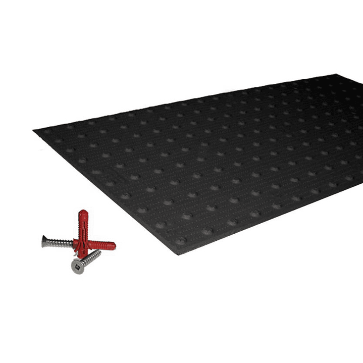 Palmeta Podotáctil AlertCast - Negro 61 x 122 cm (2 x 4) 2