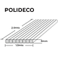 Polideco 1x2 metros x 8 mm  - Miniatura 3