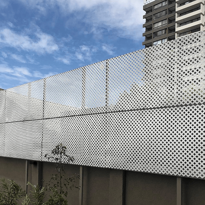 Treillage PVC Rombo Chico Blanco 1,20x2,40  2