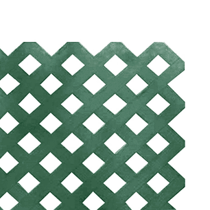 Treillage PVC Rombo Chico Verde 1,20x2,40 
