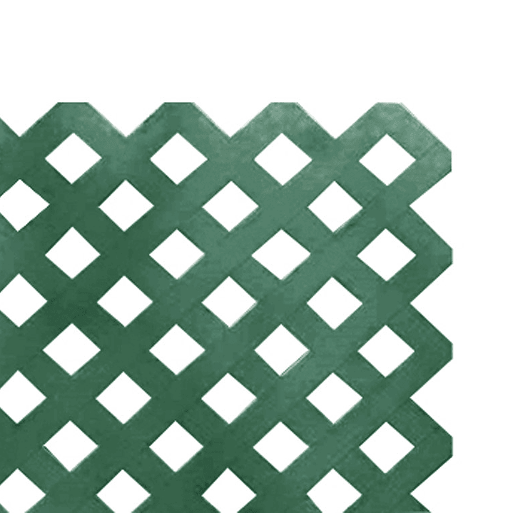 Treillage PVC Rombo Chico Verde 1,20x2,40  1