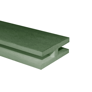 Perfil H Treillage Verde