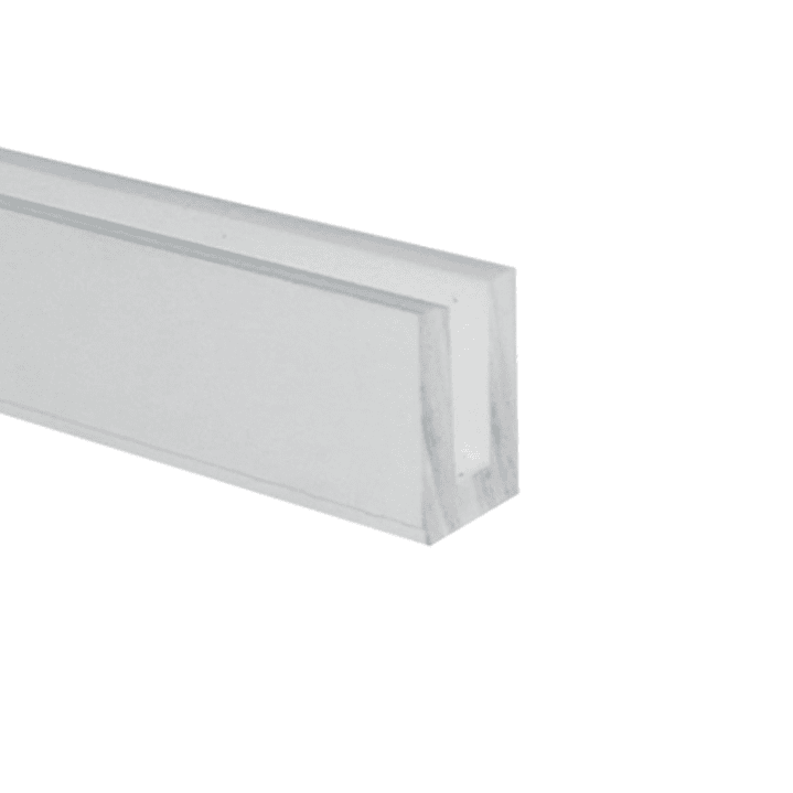 Perfil U Treillage Blanco  1