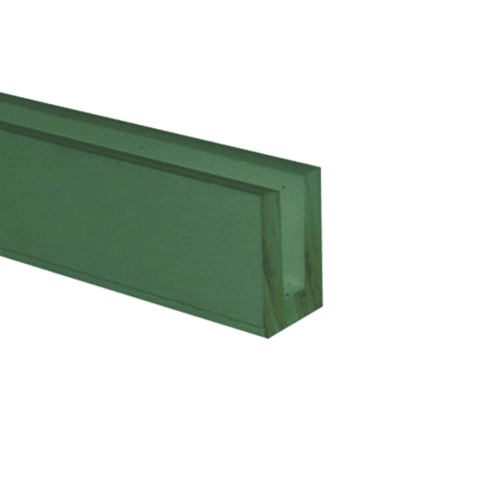 Perfil U Treillage verde 1